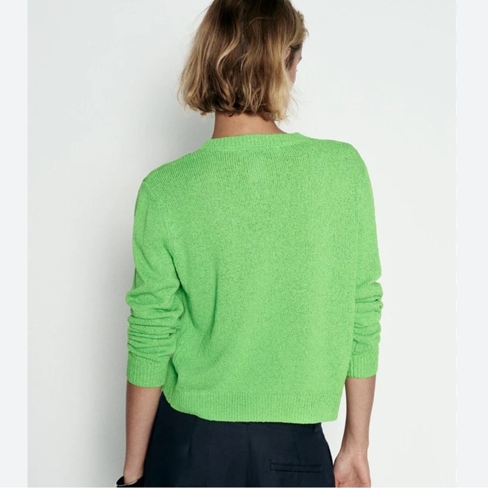Spring 🌺 NEW ZARA SOFT KNIT Sweater S 
🚨price firm no discount on this cardigan - Picture 4 of 5